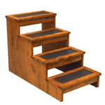 Pet Steps with 5" risers