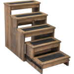 Pet Steps with 5" risers