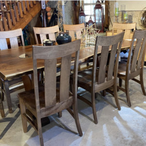 Bellingham pond table with Galveston chairs