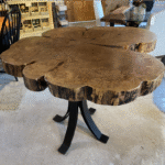 Live Edge cross-cut table