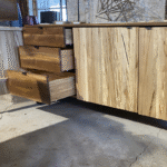 Modern Credenza with vertical doors - Image 2