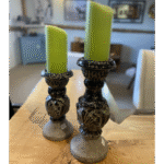 Cement Candle holders - set of 2