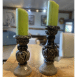 Cement Candle holders - set of 2 - Image 2