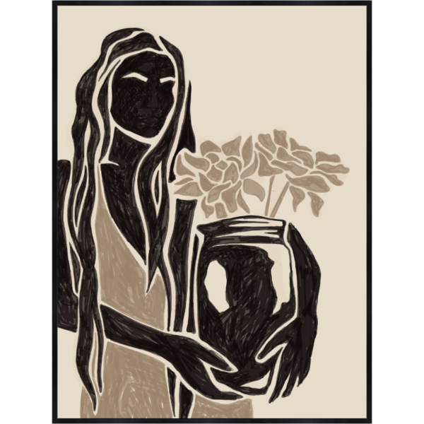 Girl with Vase